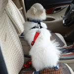 Nylon-Geschirr Leine Clip Haustier Hund Auto Sicherheitsgurt Sicherheitsgurt, Rot, Schwarz, Blau