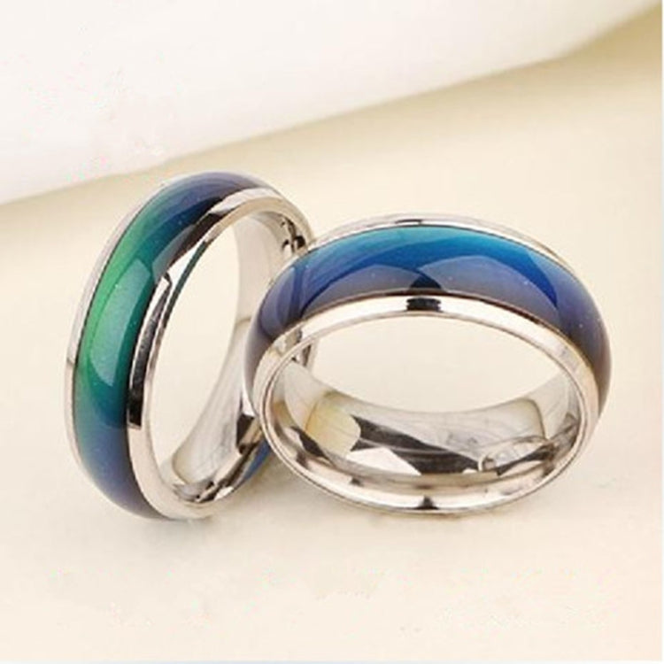 Feiner Schmuck Stimmungsring Farbwechsel Emotion Gefühl Stimmungsring verstellbares Band Temperatur Ring, 16mm, 17mm, 18mm, 19mm, 20mm