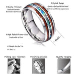 Keramik Wolframstahl Ring mit Drachentextur für Herren, Ringgröße: 9, 10, 11, 12, 14, 5, 6