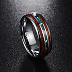 Keramik Wolframstahl Ring mit Drachentextur für Herren, Ringgröße: 9, 10, 11, 12, 14, 5, 6