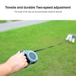 Automatische, flexible Rollleine für Hunde, Welpen und Katzen, 3 m und 5 m, geeignet für kleine und mittelgroße Hunde.