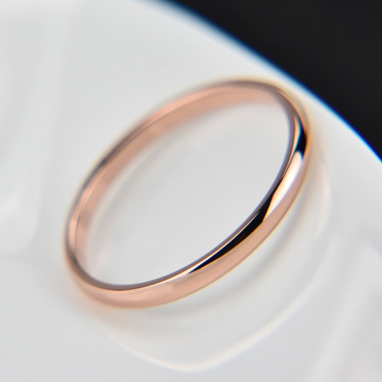 Female Stainless Steel Titanium Steel Ring, 8, 3
