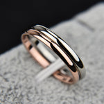 Female Stainless Steel Titanium Steel Ring, 8, 3