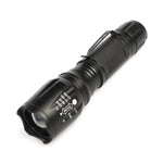 T02 Stift-Clip Mini-Taschenlampe T6 Teleskop-Zoom LED-Taschenlampe Outdoor Wasserdicht Weitschuss-Blend-Taschenlampe, T02 Stift-Clip