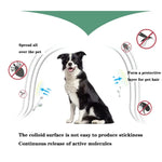 Floh- und Läusehalsband für Haustiere, Insektenschutzring (In-vitro-Wirkung), kleine Hunde (38 cm), große Hunde (70 cm)