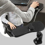 Drehbarer Mausablage-Ellbogenpolster-Handgelenkauflage-Stütze für Computer, Desktop-Laptops, Montage an Schreibtisch und Stuhl