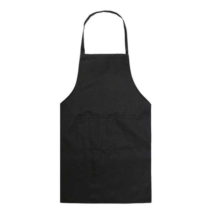 2er-Pack Küchenschürzen Kochschürzen Backschürzen mit Taschen, Schwarz, Rot, Rosenrot, Grün, Blau, Lila, Gelb, Kaffee, Orange