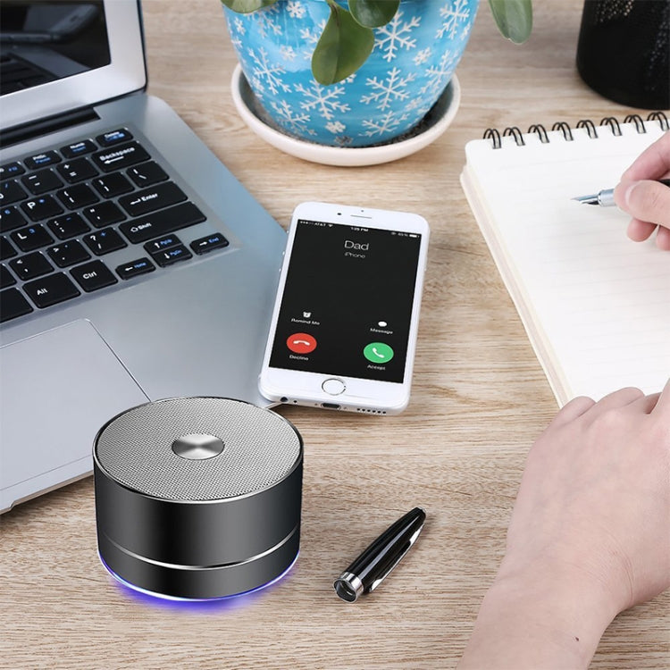 LENRUE Tragbarer Kabelloser Bluetooth-Stereo-LED-Lautsprecher mit eingebautem Mikrofon MP3 MINI Subwoofer Smart Column Lautsprecher, TBD049445801A, TBD049445801B, TBD049445801C, TBD049445801D