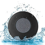 Mini Tragbarer Subwoofer Dusch Wireless Wasserdichter Bluetooth-Lautsprecher Freisprechanruf Musik Saugnapf Mikrofon für iPhone Samsung