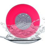 Mini Tragbarer Subwoofer Dusch Wireless Wasserdichter Bluetooth-Lautsprecher Freisprechanruf Musik Saugnapf Mikrofon für iPhone Samsung