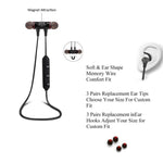 MoreBlue S07 Kabellose Bluetooth Ohrhörer Metall Magnetische Stereo Bass Kopfhörer Kabelloses Sport Headset Ohrhörer mit Mikrofon