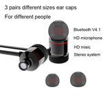 MoreBlue S07 Kabellose Bluetooth Ohrhörer Metall Magnetische Stereo Bass Kopfhörer Kabelloses Sport Headset Ohrhörer mit Mikrofon