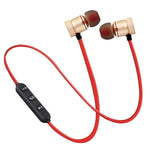 MoreBlue S07 Kabellose Bluetooth Ohrhörer Metall Magnetische Stereo Bass Kopfhörer Kabelloses Sport Headset Ohrhörer mit Mikrofon