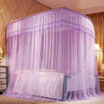 U-shaped Three-door Stainless Steel Tube Floor Mosquito Net, Bold 25mm 1.2x2.0m, Bold 25mm 1.5x2.0m, Bold 25mm 1.8x2.0m, Bold 25mm 1.8x2.2m, Bold 25mm 2.0x2.2m, Super Thick 32mm 1.2x2.0m, Super Thick 32mm 1.5x2.0m, Super Thick 32mm 1.8x2.0m            ...