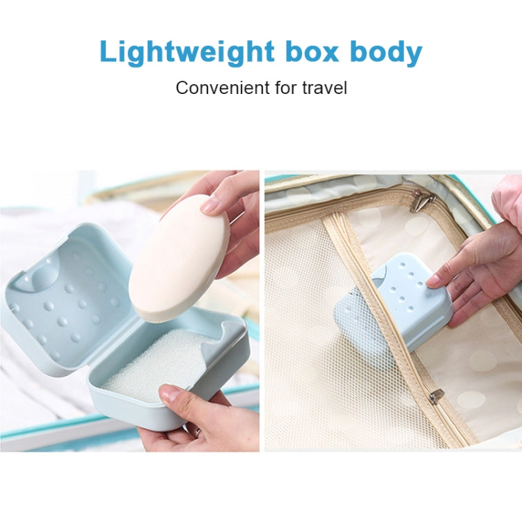 2 Stück tragbare Reise-Seifenbox