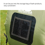 Outdoor-Badebeutel, selbstfahrender Camping-Solar-Warmwasserbeutel, 20L Wasseraufbewahrungsbeutel