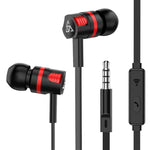 Super Bass Stereo Ohrhörer mit Mikrofon für Samsung / Xiaomi Mobiltelefon