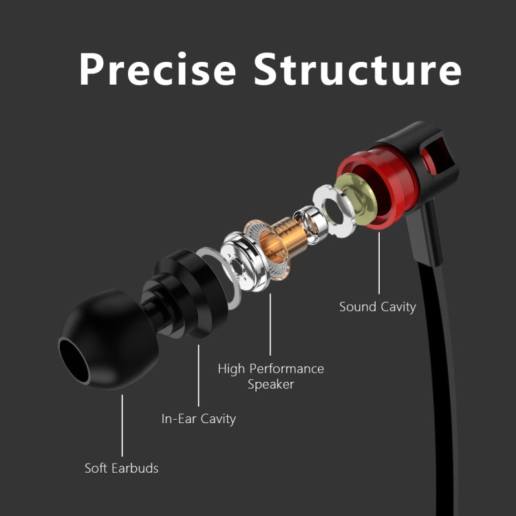 Super Bass Stereo Ohrhörer mit Mikrofon für Samsung / Xiaomi Mobiltelefon