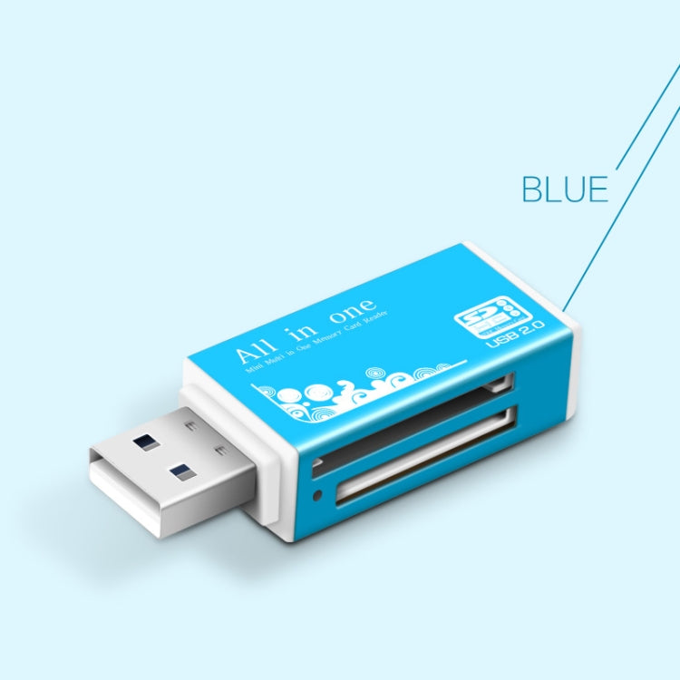 Multi in 1 Speicher SD Kartenleser für Memory Stick Pro Duo Micro SD, TF, M2, MMC, SDHC MS Karte