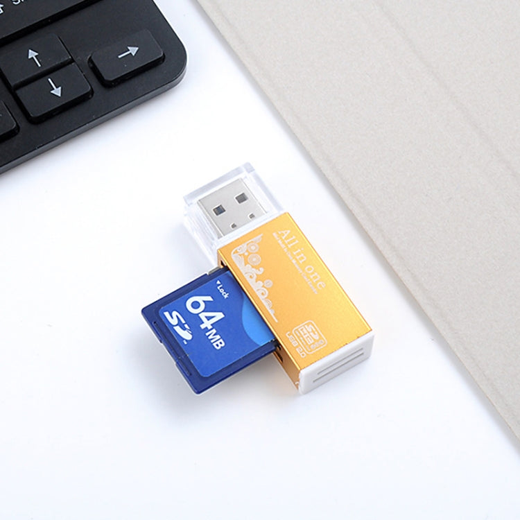 Multi in 1 Speicher SD Kartenleser für Memory Stick Pro Duo Micro SD, TF, M2, MMC, SDHC MS Karte