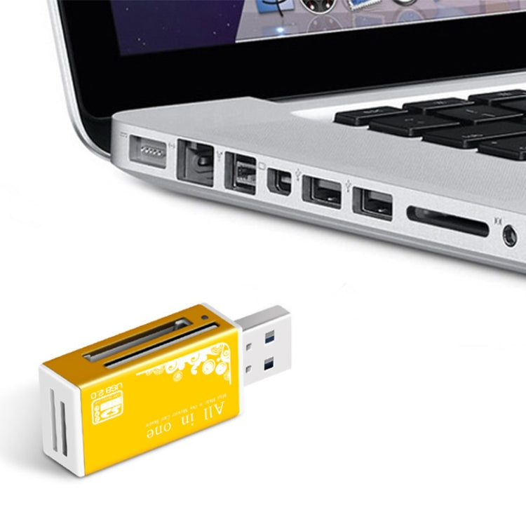 Multi in 1 Speicher SD Kartenleser für Memory Stick Pro Duo Micro SD, TF, M2, MMC, SDHC MS Karte