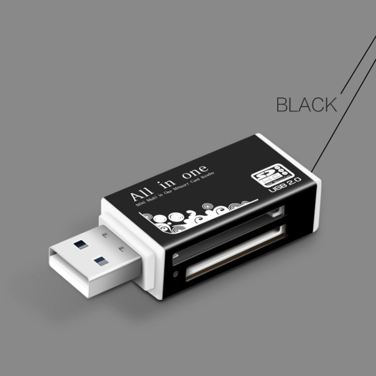 Multi in 1 Speicher SD Kartenleser für Memory Stick Pro Duo Micro SD, TF, M2, MMC, SDHC MS Karte