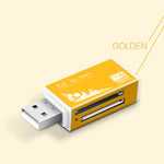 Multi in 1 Speicher SD Kartenleser für Memory Stick Pro Duo Micro SD, TF, M2, MMC, SDHC MS Karte