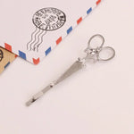 2 Stück einfache Haarspangen, personalisierte Haarspangen, Retro-Wortordner-Haarschmuck