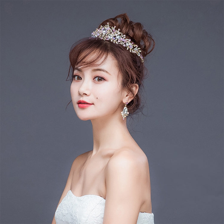 Luxus Roségold Perlen Brautkronen Handgemachte Tiara Braut Stirnband Kristall Hochzeit Diadem Königin Krone Hochzeit Haarschmuck, Perlenkrone Pink, Perlenkrone Gold, Perlenkrone Weiß