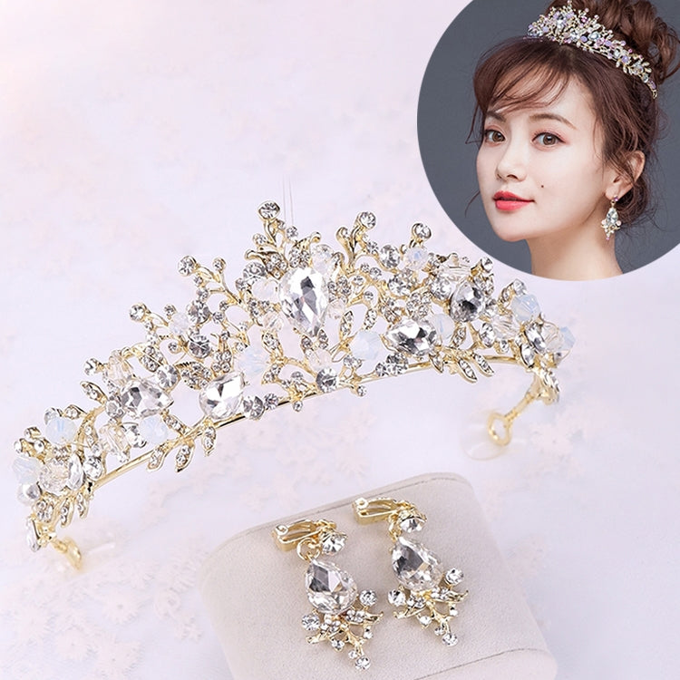 Luxus Roségold Perlen Brautkronen Handgemachte Tiara Braut Stirnband Kristall Hochzeit Diadem Königin Krone Hochzeit Haarschmuck, Perlenkrone Pink, Perlenkrone Gold, Perlenkrone Weiß