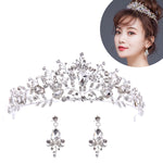 Luxus Roségold Perlen Brautkronen Handgemachte Tiara Braut Stirnband Kristall Hochzeit Diadem Königin Krone Hochzeit Haarschmuck, Perlenkrone Pink, Perlenkrone Gold, Perlenkrone Weiß