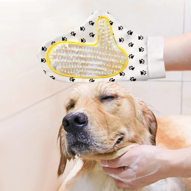Hundehandschuhe, Badebürste, Hundemassagebürste, Haustierpflegezubehör, Handschuhe, Massagebürste