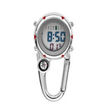Bergsteigeruhr Multifunktionale Edelstahlhaken-Uhr, Edelstahlhaken-Uhr (Orange), Edelstahlhaken-Uhr (Blau), Edelstahlhaken-Uhr (Gelb), Edelstahlhaken-Uhr (Rot)