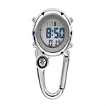Bergsteigeruhr Multifunktionale Edelstahlhaken-Uhr, Edelstahlhaken-Uhr (Orange), Edelstahlhaken-Uhr (Blau), Edelstahlhaken-Uhr (Gelb), Edelstahlhaken-Uhr (Rot)