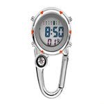 Bergsteigeruhr Multifunktionale Edelstahlhaken-Uhr, Edelstahlhaken-Uhr (Orange), Edelstahlhaken-Uhr (Blau), Edelstahlhaken-Uhr (Gelb), Edelstahlhaken-Uhr (Rot)