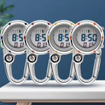 Bergsteigeruhr Multifunktionale Edelstahlhaken-Uhr, Edelstahlhaken-Uhr (Orange), Edelstahlhaken-Uhr (Blau), Edelstahlhaken-Uhr (Gelb), Edelstahlhaken-Uhr (Rot)