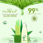 3 Stück PNF Aloe Vera Natürlicher Feuchtigkeitsspender Lippenstift Farbwechsel Lippenbalsam Magischer Rosa Lippenstift