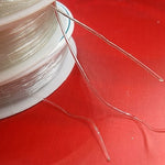 5 Stück Transparente Angelschnur Elastische Schnur DIY Handgemachte Schmuck Zubehör Material Perlen Perlenschnur, 0.5mm, 0.6mm, 0.7mm, 1mm, 0.8mm