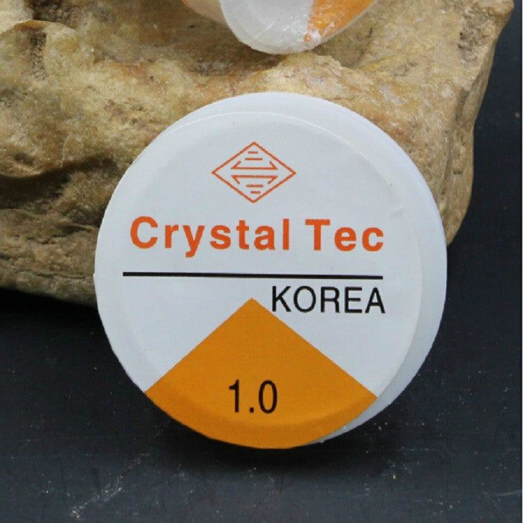 5 Stück Transparente Angelschnur Elastische Schnur DIY Handgemachte Schmuck Zubehör Material Perlen Perlenschnur, 0.5mm, 0.6mm, 0.7mm, 1mm, 0.8mm