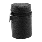 4-in-1 Outdoor Mini-Edelstahltasse Wandern Camping Reise Tragbarer Trinkwasserbecher Set Lederbecher, 30ML