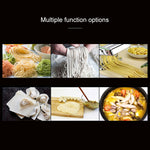 Haushalts Edelstahl Pasta-Maschine Manuelle Nudelmaschine Spaghetti Hand-Schneider, Nudelmaschine