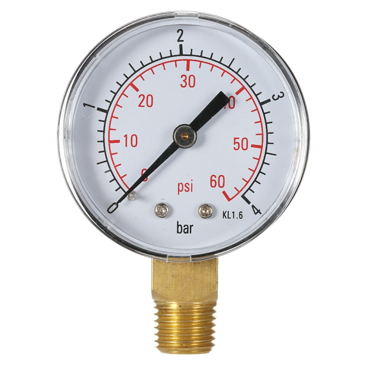Stoßfestes Edelstahl-Schwimmbadfilter-Hydraulikmanometer, Manometer