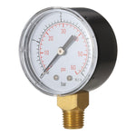 Stoßfestes Edelstahl-Schwimmbadfilter-Hydraulikmanometer, Manometer
