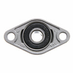 2 Stück Diamant-Lagergehäuse Zinklegierung Miniatur Lagergehäuse 3D-Drucker Zubehör Universal, KFL08 (Innendurchmesser 8), KFL000 (Innendurchmesser 10), KFL001 (Innendurchmesser 12)