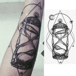 2 Stück kleine, temporäre, wasserfeste Tattoo-Aufkleber für den ganzen Arm