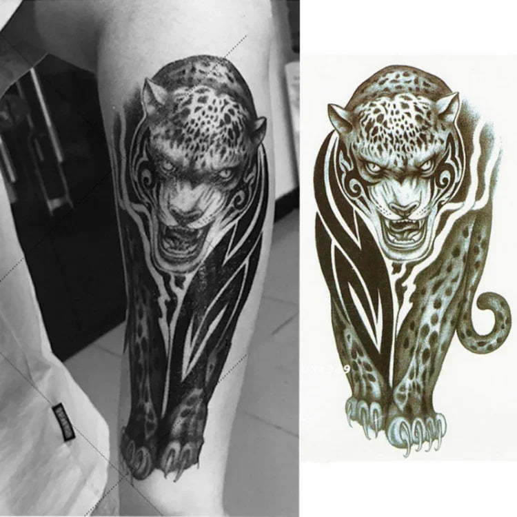 2 Stück kleine, temporäre, wasserfeste Tattoo-Aufkleber für den ganzen Arm