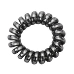 10 Stück mehrfarbige, elastische Haargummis in Spiralform, Haargummis für Pferdeschwänze, Haarbänder, Haarseile, Haaraccessoires aus Telefonkabeln