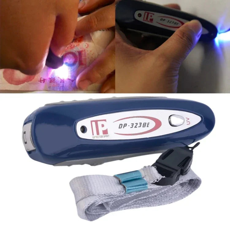 2-in-1 Mini-Magnet & UV-Licht Geldfälschungserkennung Damenbinden-Stift-Prüfer, Magnet-Teststift