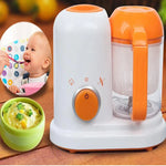 2 Stück Multifunktionale elektrische Mini-Babynahrungskochmaschine zum Kochen und Mischen von Nahrungsergänzungsmitteln