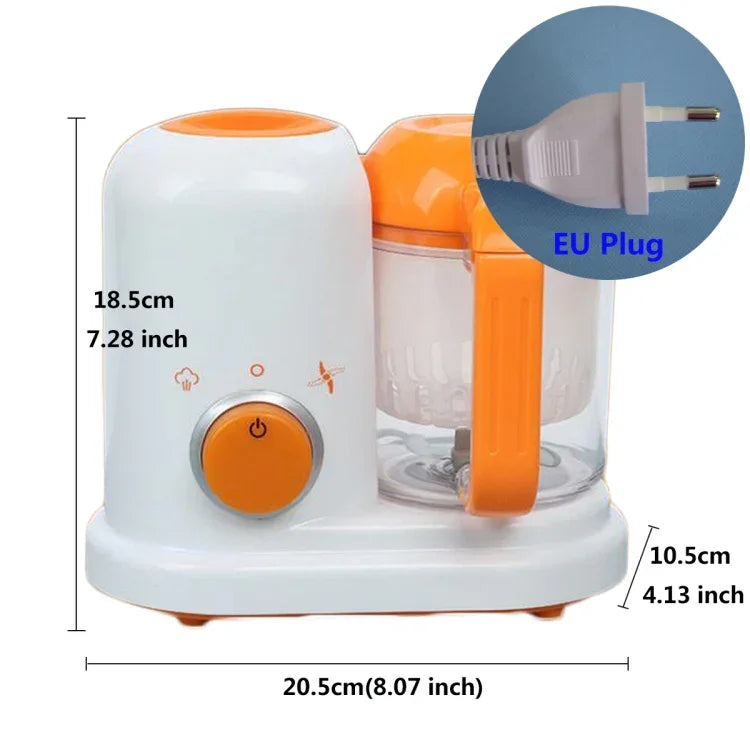 2 Stück Multifunktionale elektrische Mini-Babynahrungskochmaschine zum Kochen und Mischen von Nahrungsergänzungsmitteln